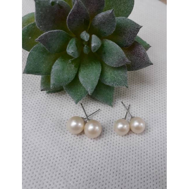 giwang mutiara air laut asli lombok