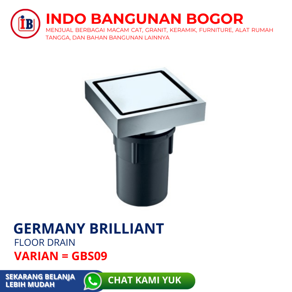 GERMANY BRILLIANT FLOOR DRAIN GBS09