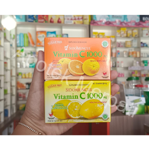 VITAMIN C 1000 SIDOMUNCUL JERUK DAN LEMON