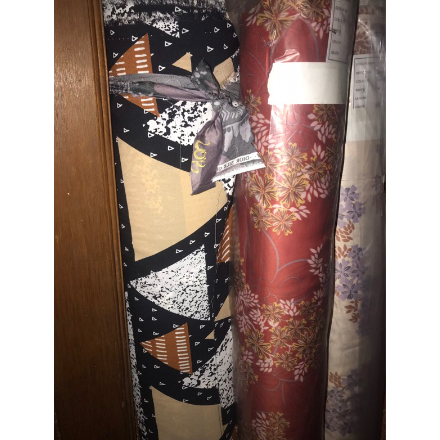 Kain Bahan Wolfis Motif Wollpeach Motif Meteran