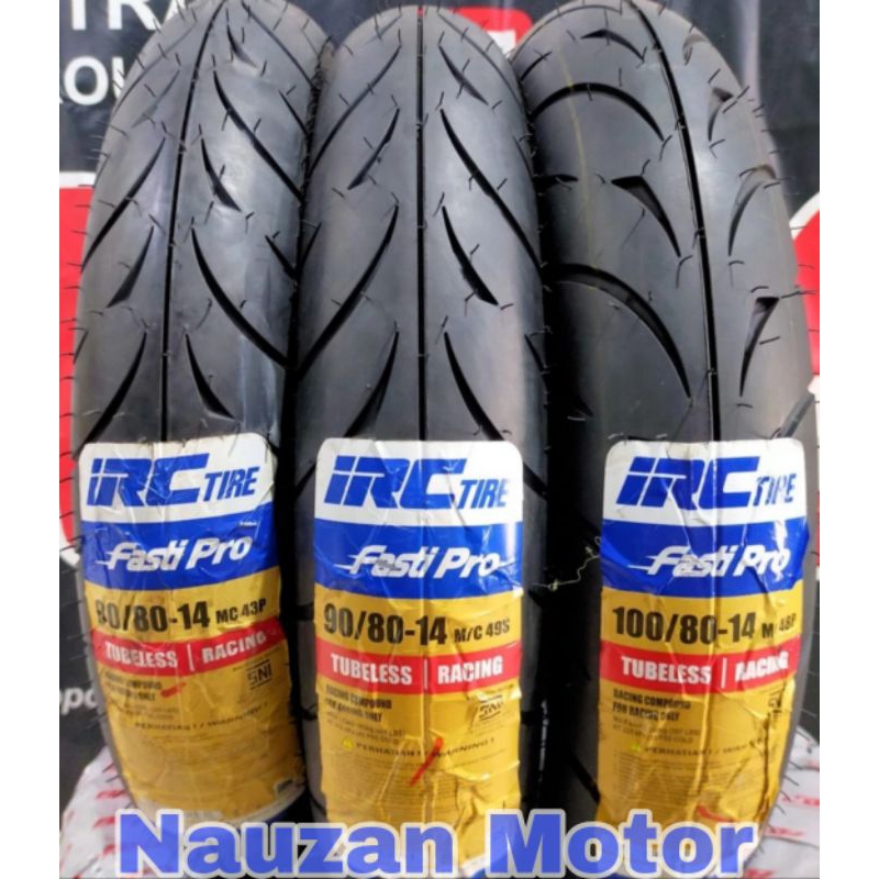 Ban Motor IRC M/C FASTI 2 FASTI PRO Racing Ring 14 17 +Pentil Tubelles