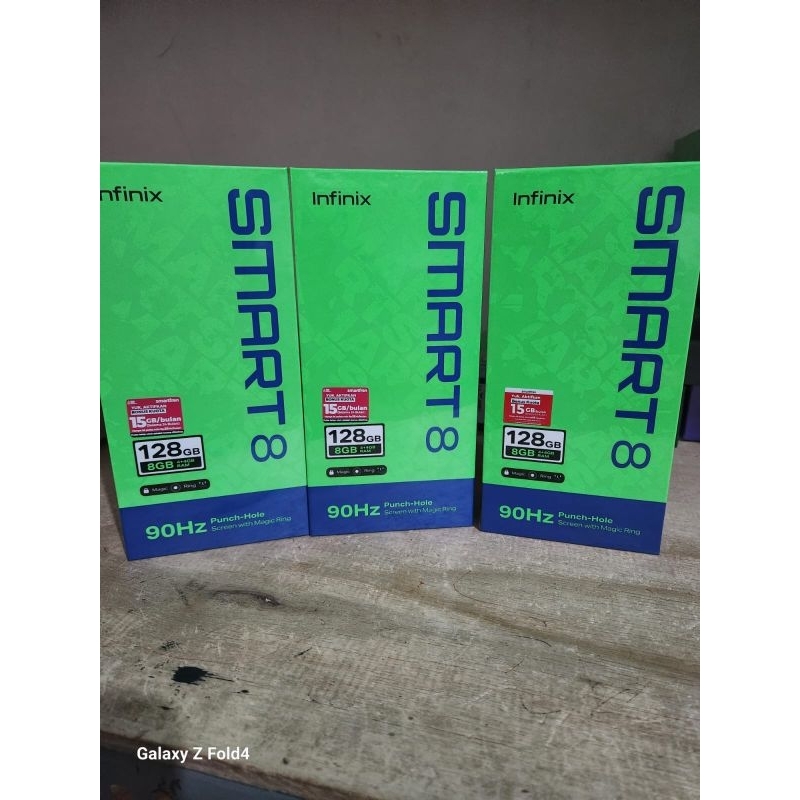 hp Infinix smart 8 ram 4gb 128gb battrei 5000mah  garansi resmi 1 tahun