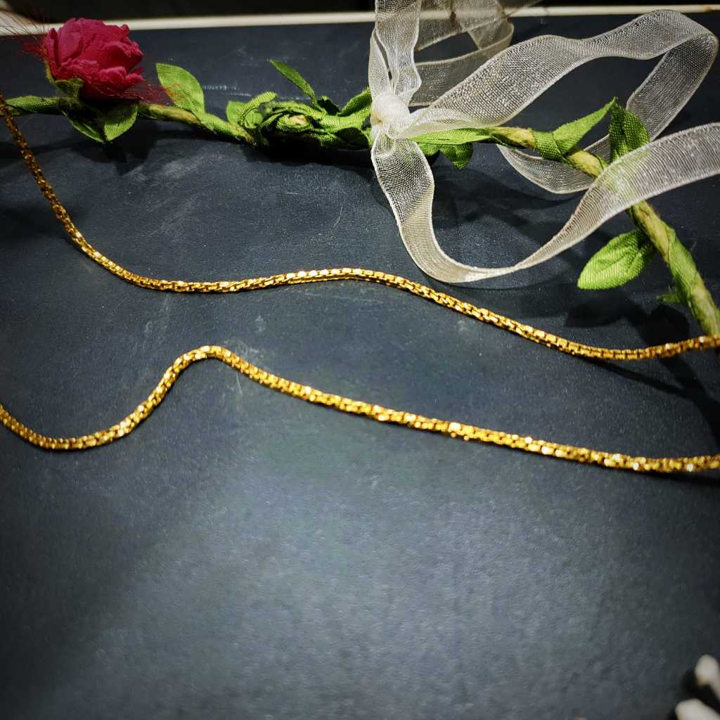 kalung italy  emas asli 9k //420  //5.5gram