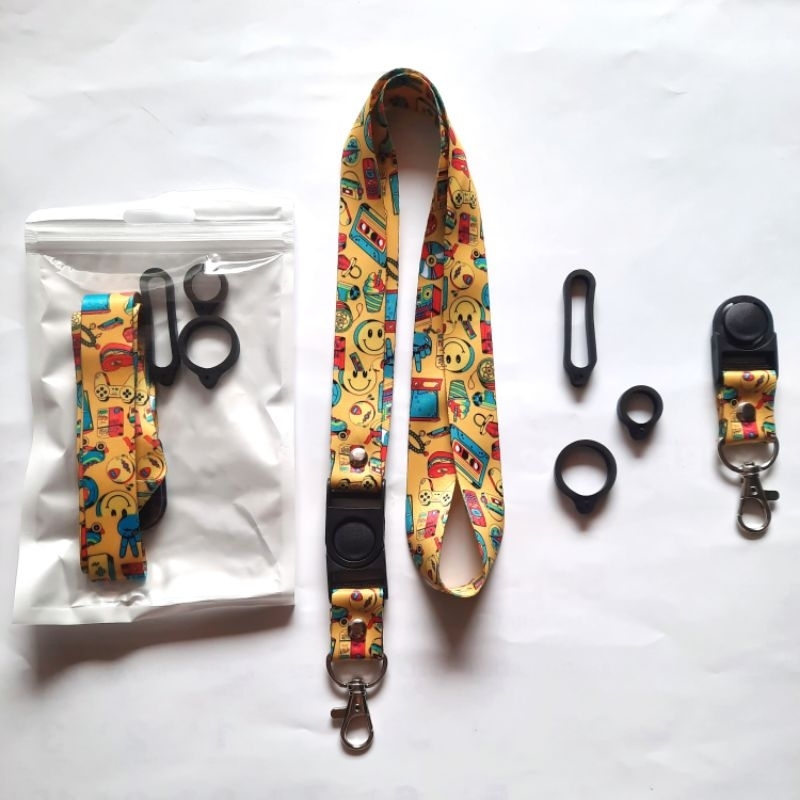 

Doodles Art Lanyard Free Karet Ring