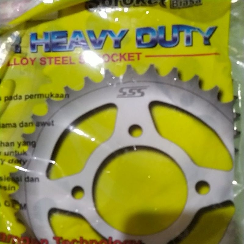 GEAR BLK SSS 428 CBR150, KLX, CRF