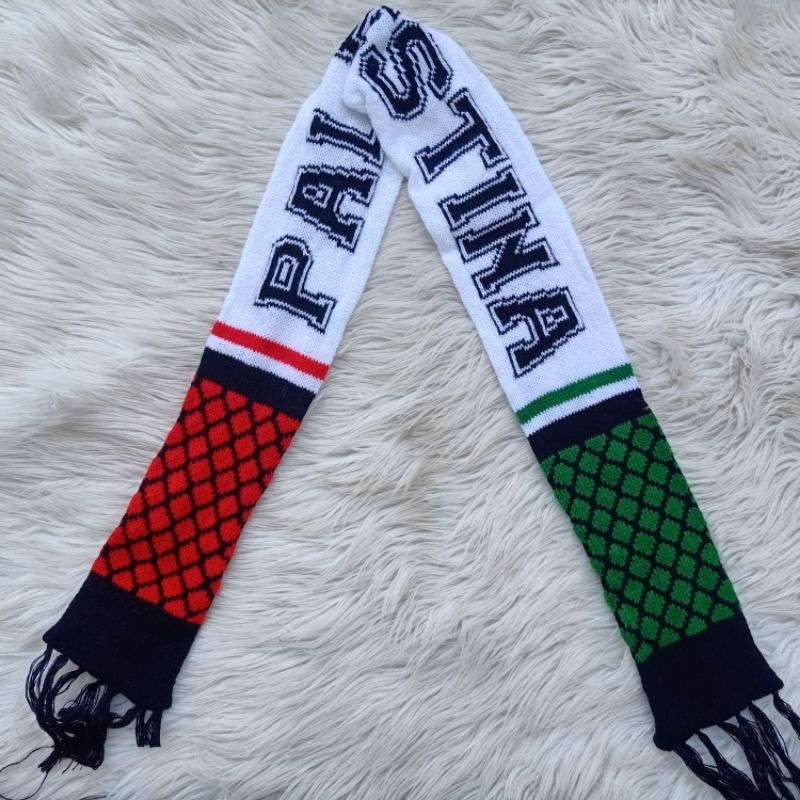 syal rajut palestina/save palestina/syall palestina/atribut palestina/aksesoris palestina