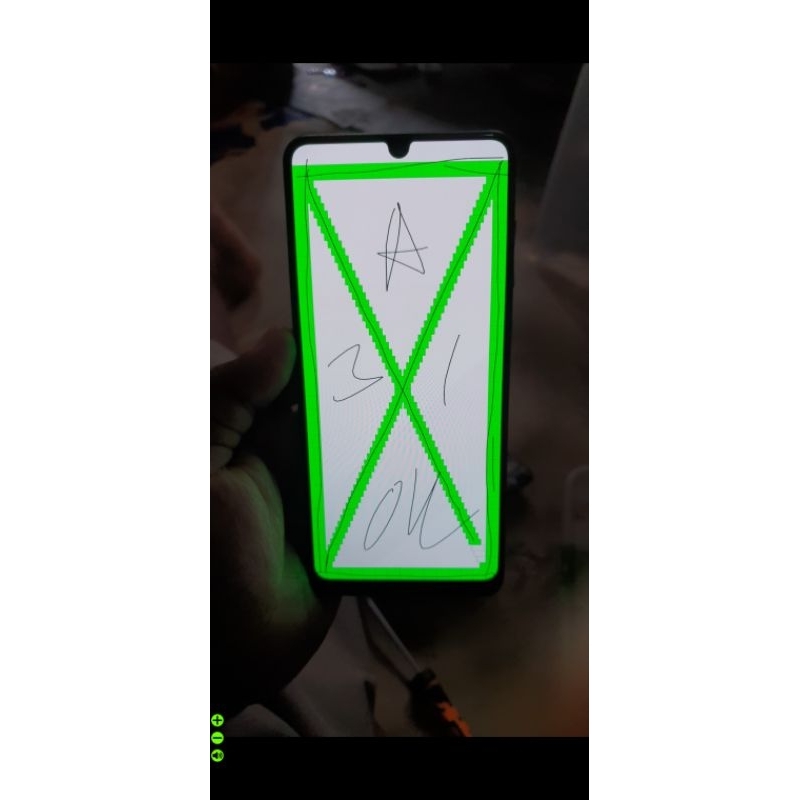 lcd + fream samsung A31 original