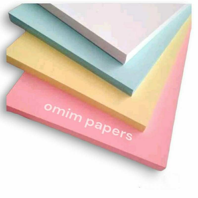 

Kertas BC A4 Brief Card/Manila/Kartu Tik Eceran per 5 Lembar Bagus dan kuat