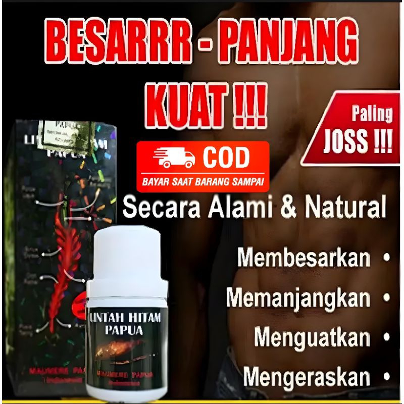MINYAK LINTAH HITAM PAPUA 100% ORIGINAL-OBAT PEMBESAR ALAT VITAL PRIA-OBAT PEMANJANG KELAMIN LAKI-LA