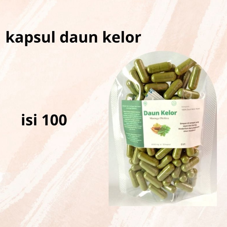 

ZW51 Daun Kelor Isi 100 Kapsul Moringa ksp9w