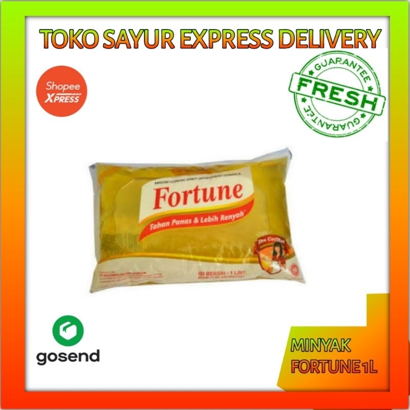 

Minyak Fortune 1 L - Minyak goreng - sayur express delivery