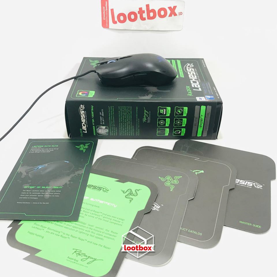 Mouse Gaming Wired Ambidextrous Razer Lachesis