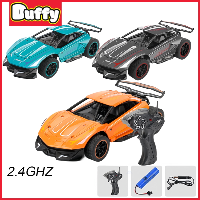 Duffy toys  2.4Ghz Alloy Mobil Remote Control Besar / Mainan Mobil Remote Control Anak Mobil Remot K