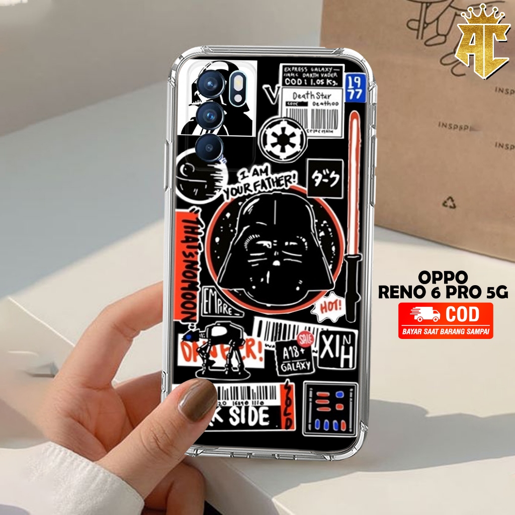 CASE OPPO RENO 6 PRO 5G - Casing OPPO RENO 6 PRO 5G Terbaru 2023 AERO STORE [ MOTIF 31 ] Silikon - C