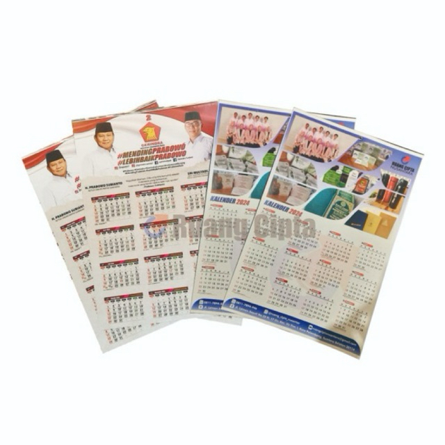 

Kalender Dinding Bahan Konstruk 260gr
