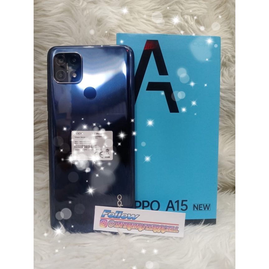 Oppo A15 NEW Ram 3GB Rom 32GB (SECOND)