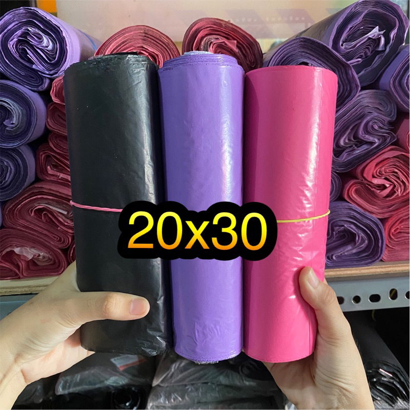 

Polymailer 20x30 Pink Hitam Ungu | Plastik packing online siap pakai