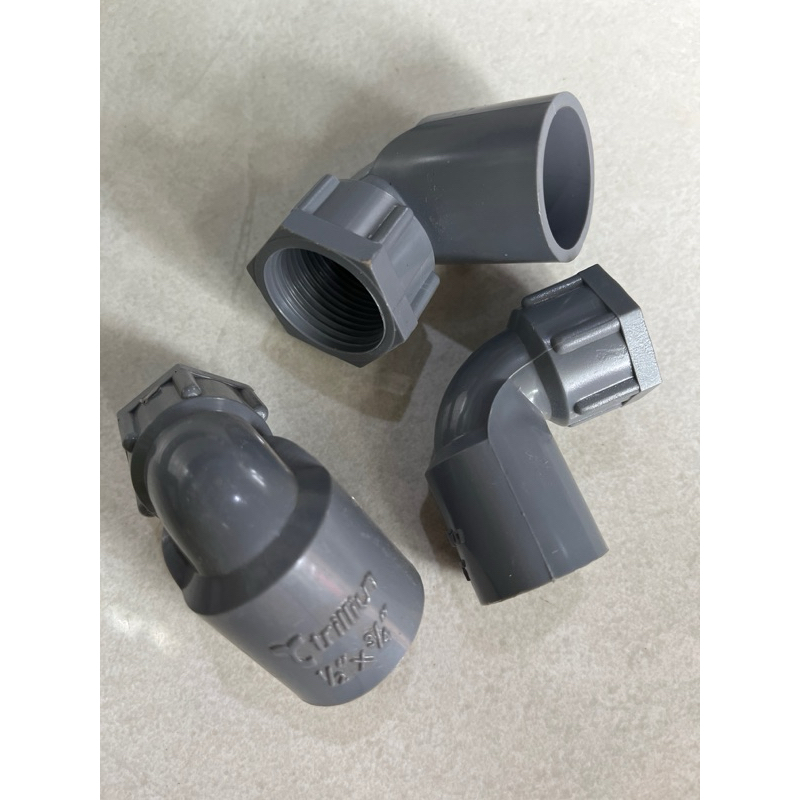 Knee drat Pipa Sambungan PVC Paralon L