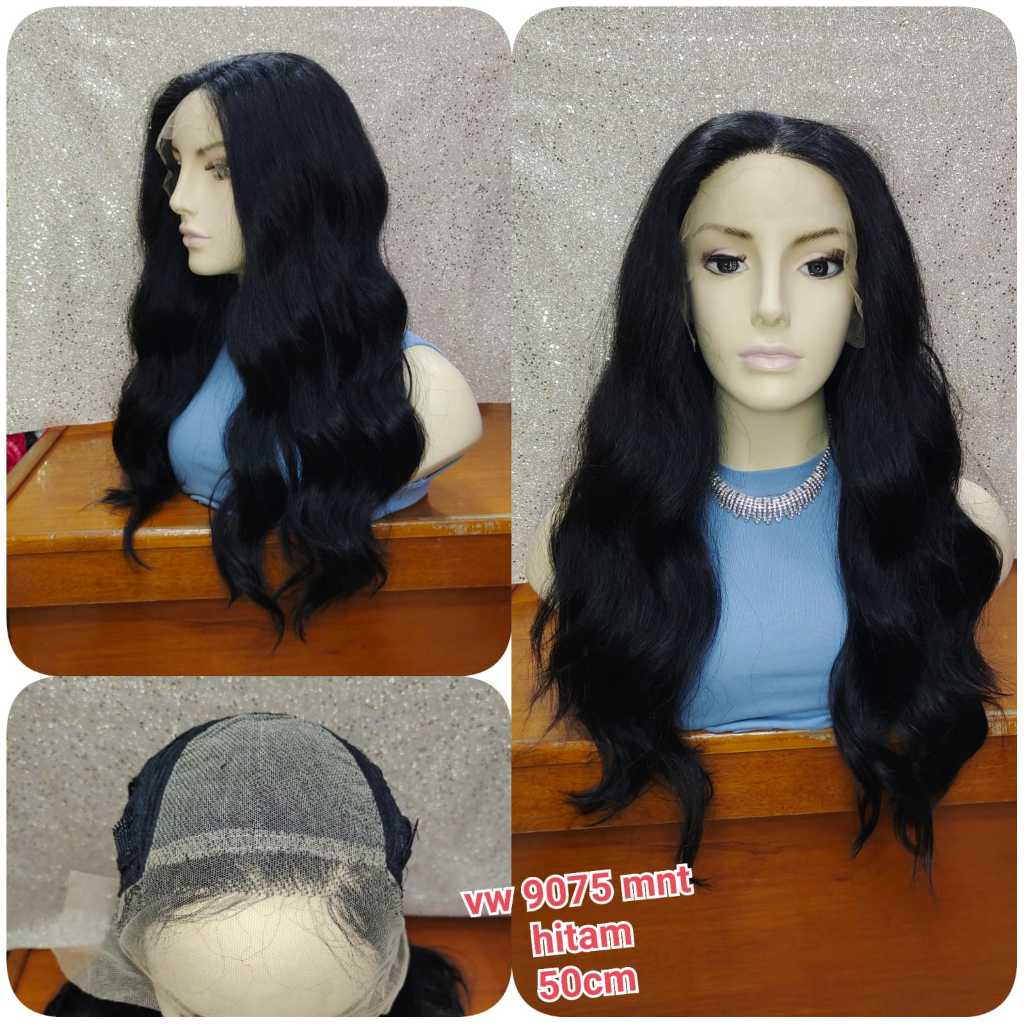 Wig Half Lace vw 9075 mnt Free parting