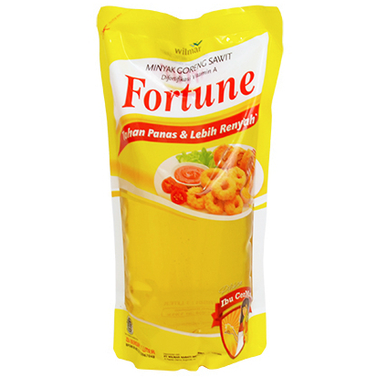 

Minyak Goreng Fortune 1Liter Kemasan Refil