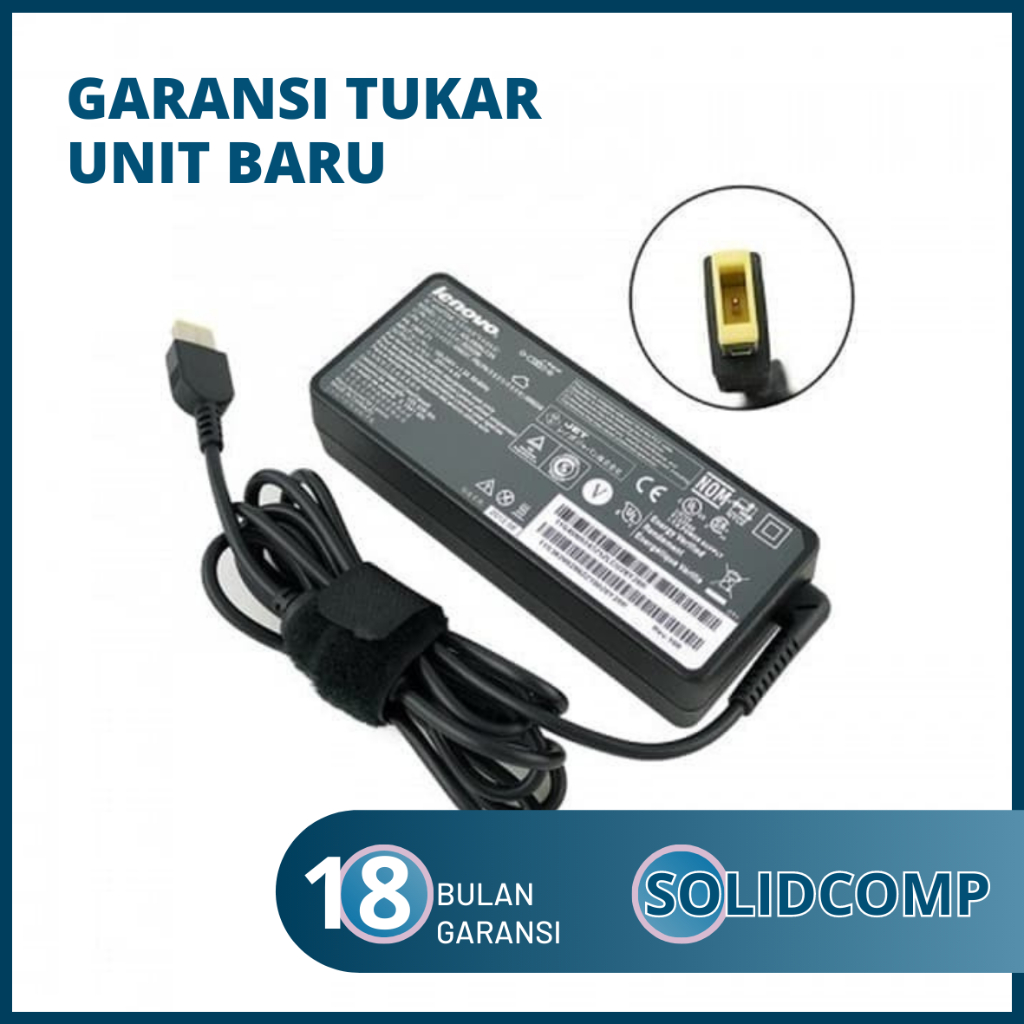 Adaptor Charger Lenovo ThinkPad  X240S X250 X260 X270 USB