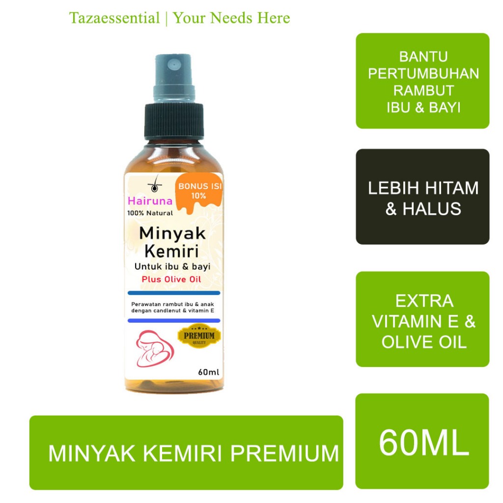 Minyak Kemiri Bayi Penumbuh Rambut Bayi Minyak Rambut Bayi Penumbuh Rambut Anak Minyak Rambut Kemiri