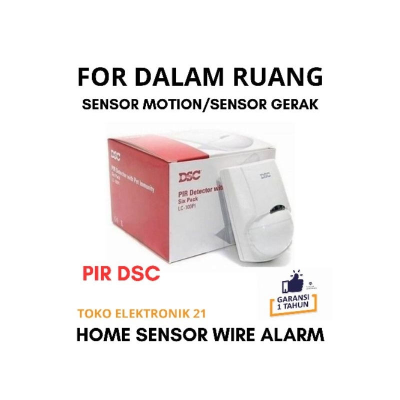 Motion Detector/Sensor Gerak For Alarm DSC