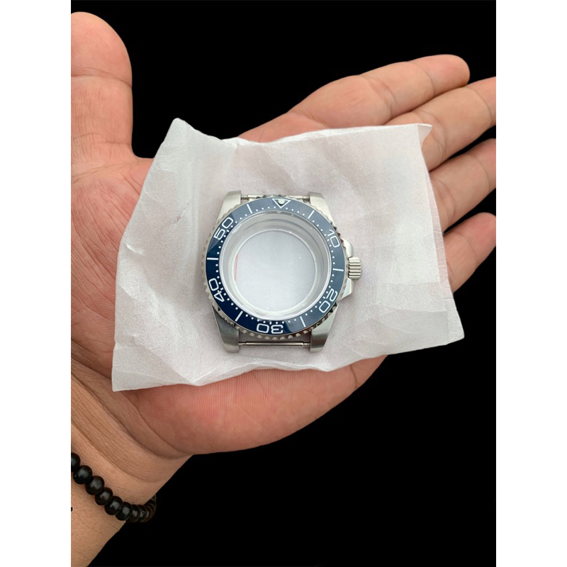 case jam tangan bazell ceramik stenlistel 316L silver