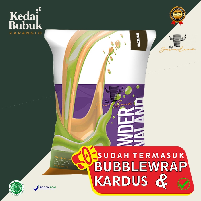 

(Reguler) Bubuk Minuman Hazelut Javaland Kemasan 1 Kg