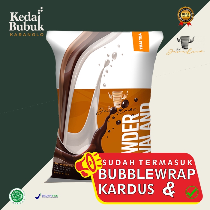 

(Reguler) Bubuk Minuman Thai Tea Javaland Kemasan 1 Kg