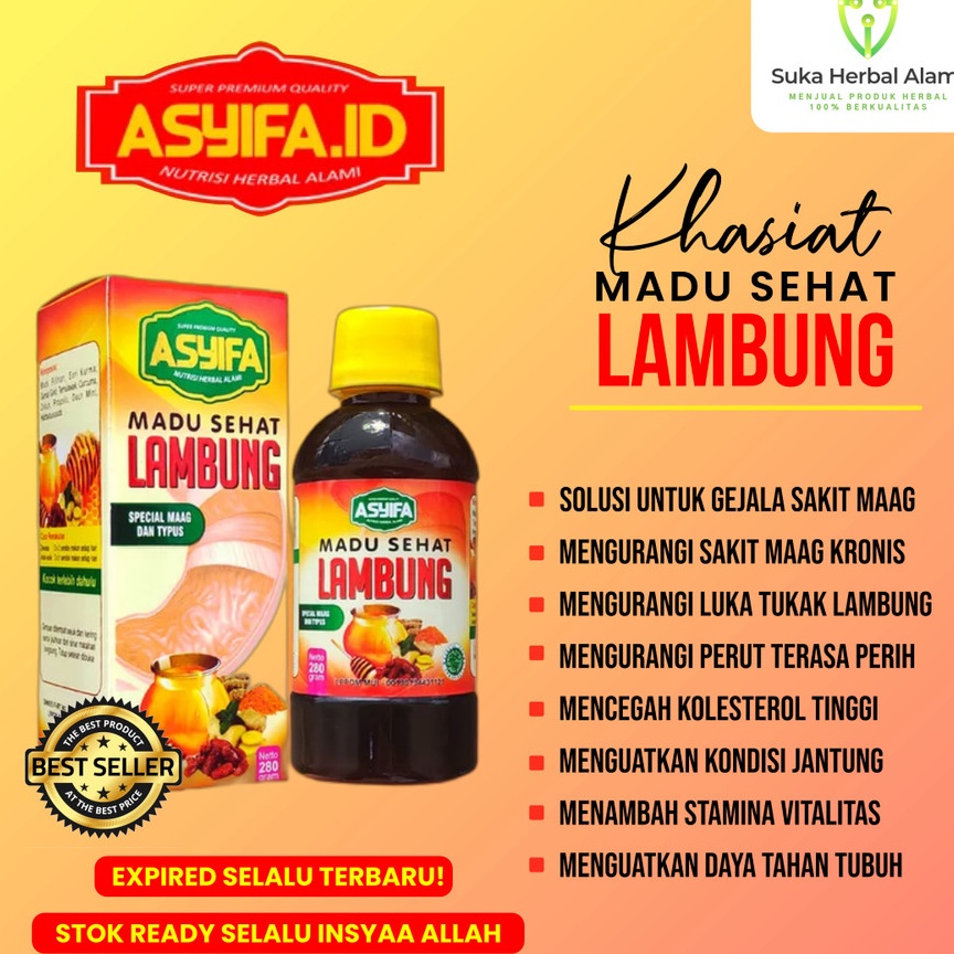 

[♞H82➤] MADU SEHAT LAMBUNG ASYIFA ORIGINAL 100% Terhitz