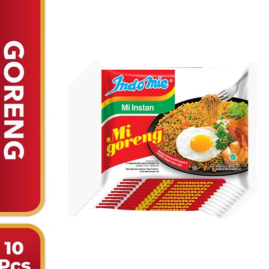 

PYXY1487 (D2289) 10 Pcs - Indomie Goreng Spesial