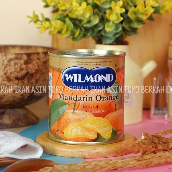 

JDQF4073 【Penjualan Terbaik】COD Wilmond Mandarin Orange in Syrup 312gr / Buah Jeruk Mandarin Kaleng