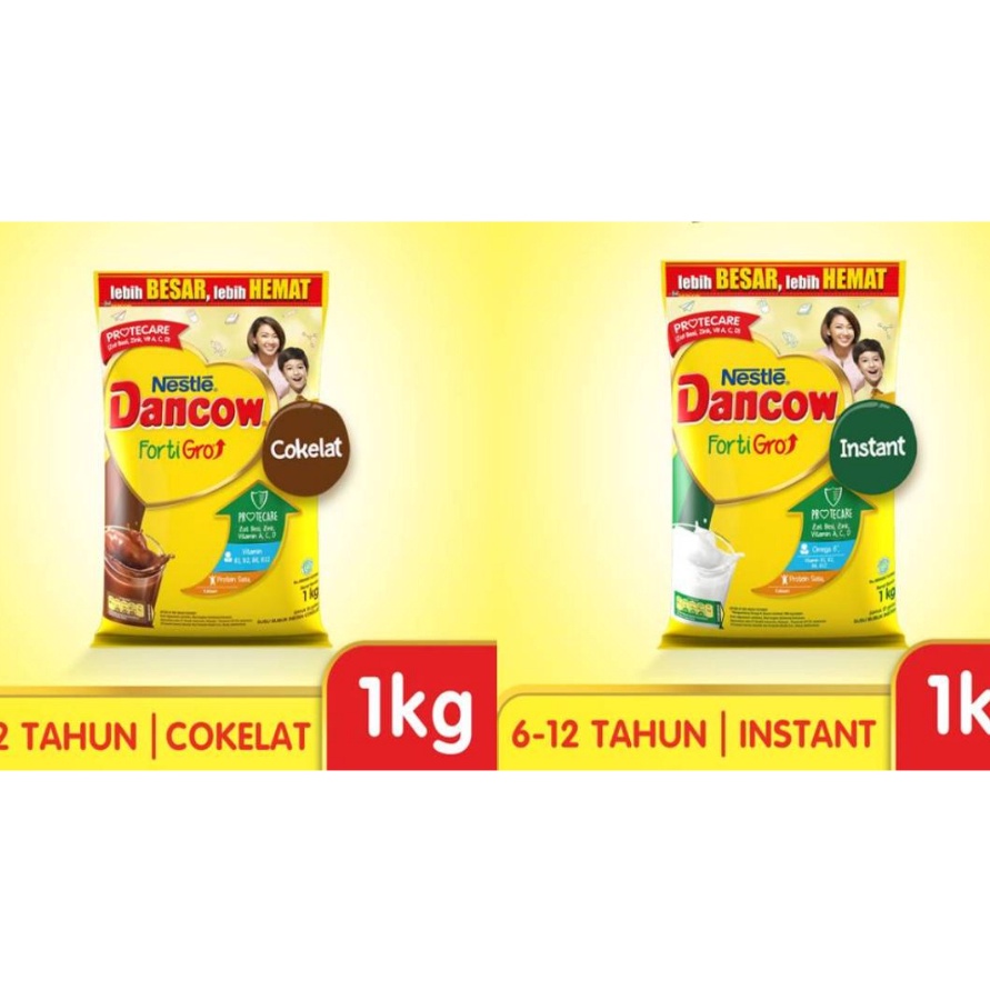 

RVGN8126 PALING AMPUH>>> Dancow Fortigro Instan Coklat Pouch 1kg Full Cream 780gr Susu Bubuk Susu Anak