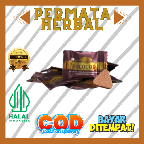 Soloco Asli Original Ecer Isi 1 Pcs Permen Tahan Lama Untuk Pria