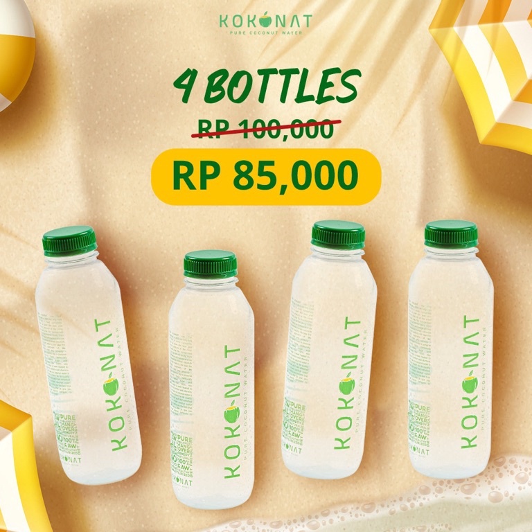 

[LQG79] Air Kelapa Muda Coconut Water Kokonat 500ml 54