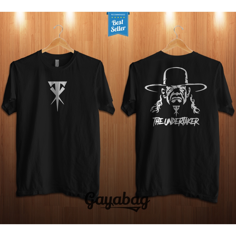 tshirt kaos baju lengan pendek unisex WWE smackdown players the undertaker-style001 best seller read
