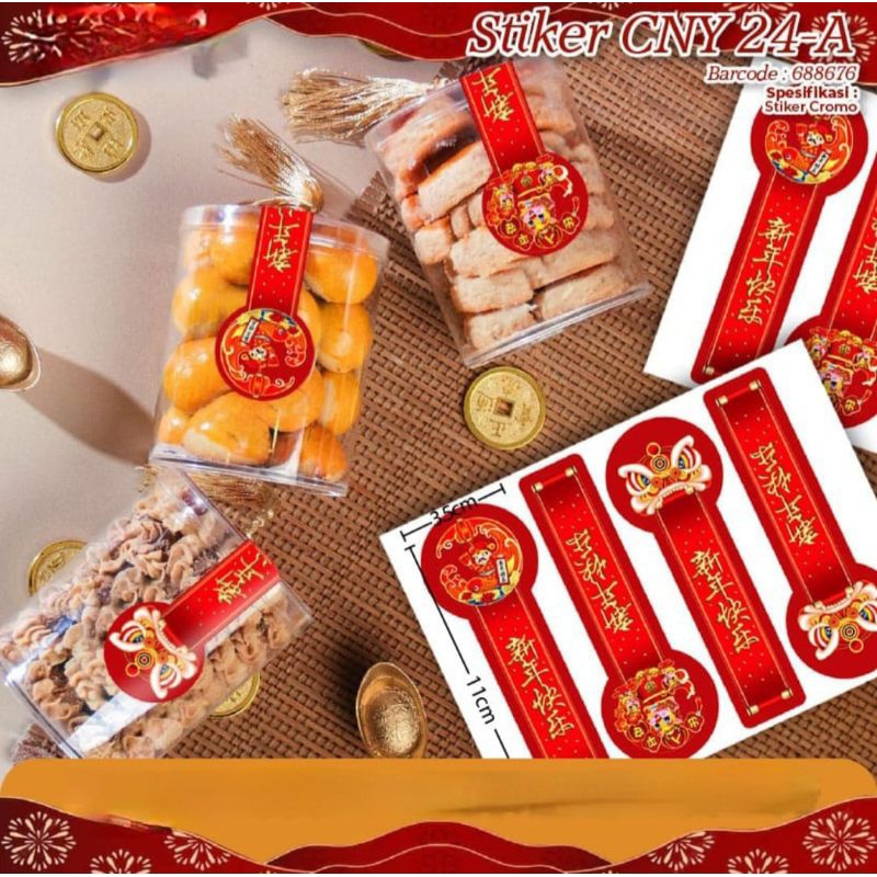 

Stiker cny label stiker imlek