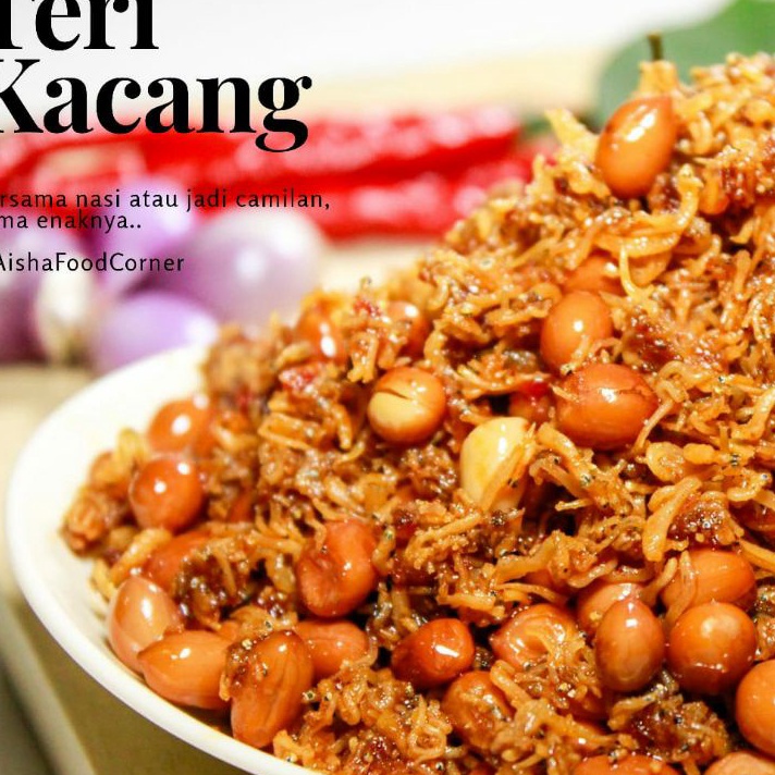 

JJDK7377 COD TERI KACANG (teri medan) 200gr-1kg