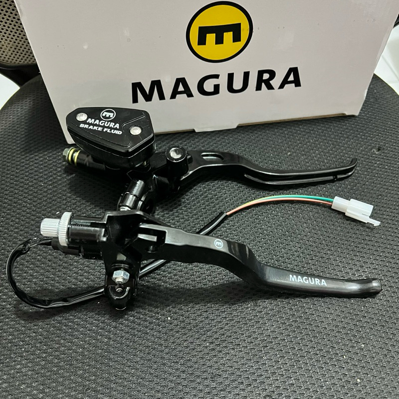 MASTER REM MAGURA JERMAN TIPE OVAL SET KIRI KANAN UNIVERSAL / VARIO BEAT MIO SCOOPY VIXION RX KING N