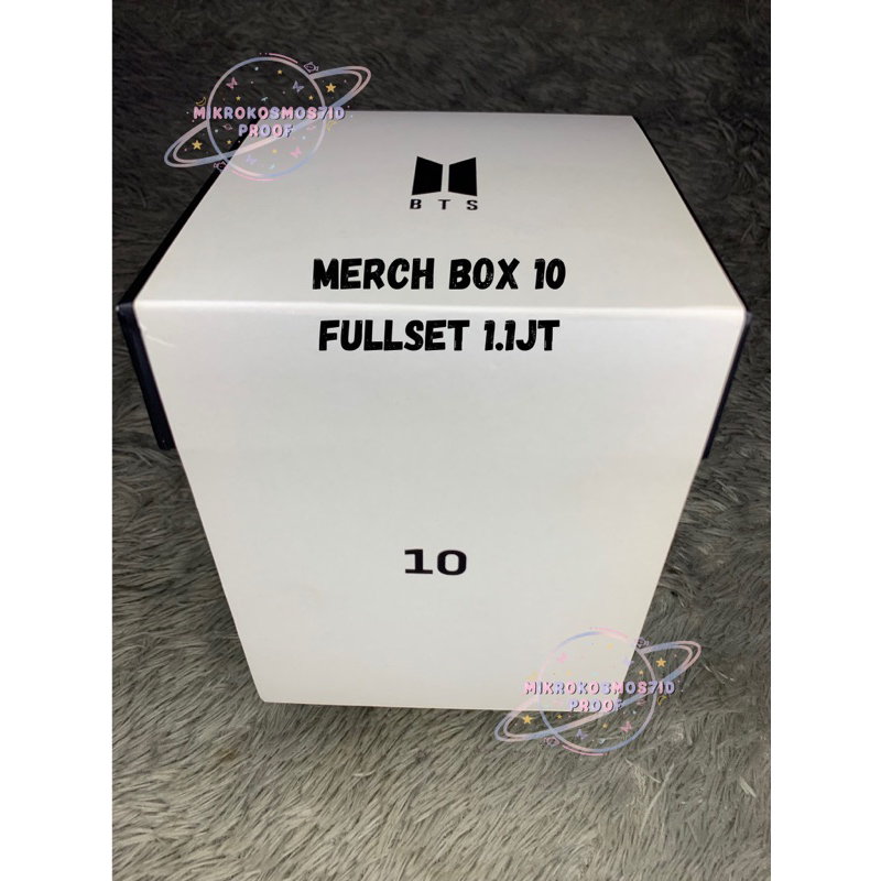 [READY STOCK] BTS Merch Box 10 Fullset Sealed.