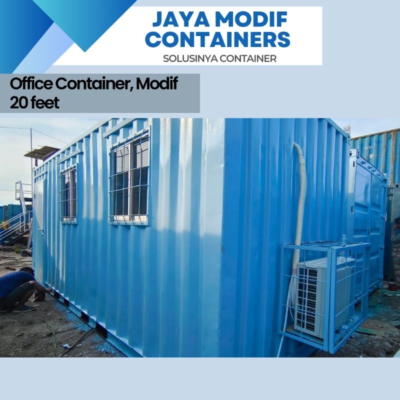 Container Office 20 Feet(Jual/Sewa/Modif)(20/40Feet)Office/Dry(kosong)