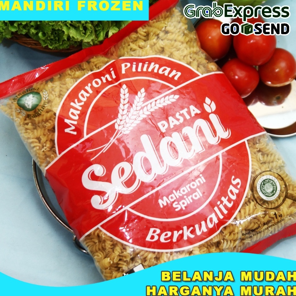 

VSGX4366 (D2289) SEDANI Makaroni Spiral 1kg