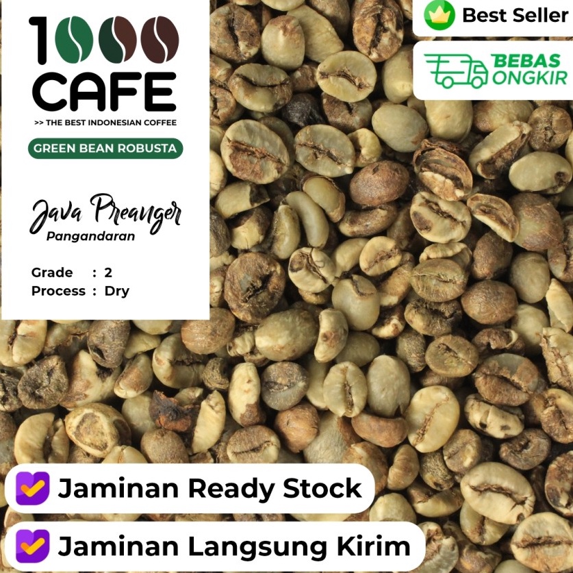 

GREEN BEAN JAVA PREANGER G2 ROBUSTA 1 KG