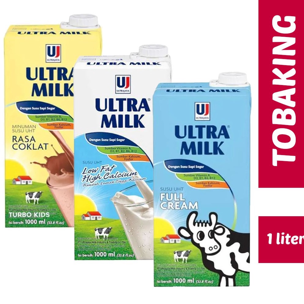 

[B0V] Ultra Milk Coklat 1 liter Susu UHT Chocolate Full Cream 5890