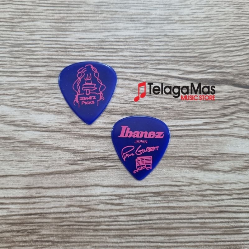 pick gitar ibanez paul gilbert original