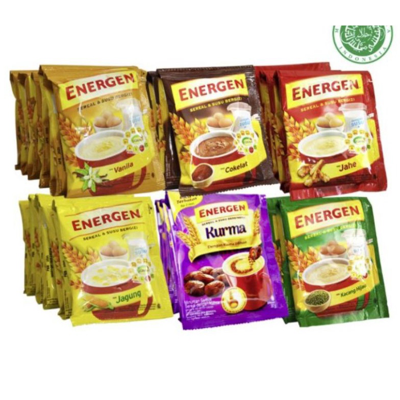 

Pr0duk Energen renceng isi 10 sachet 35gr Stock Masih Banyak