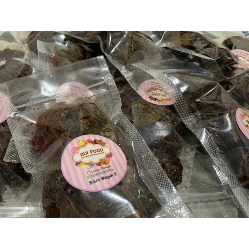 

keripik pisang lumer rasa coklat