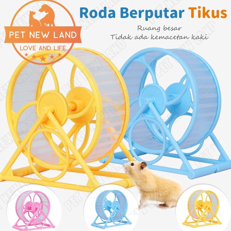 New Trend Rolling Hamster Kincir Hamster Rolling x8 Mainan Hamster Rolling