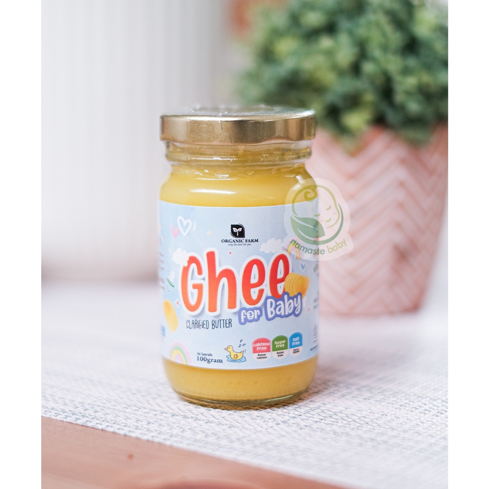 

Gr0sir BABY GHEE - MENTEGA BB BOOSTER BEBAS LAKTOSA LEMAK BAIK MPASI 100GR Dont SKIP